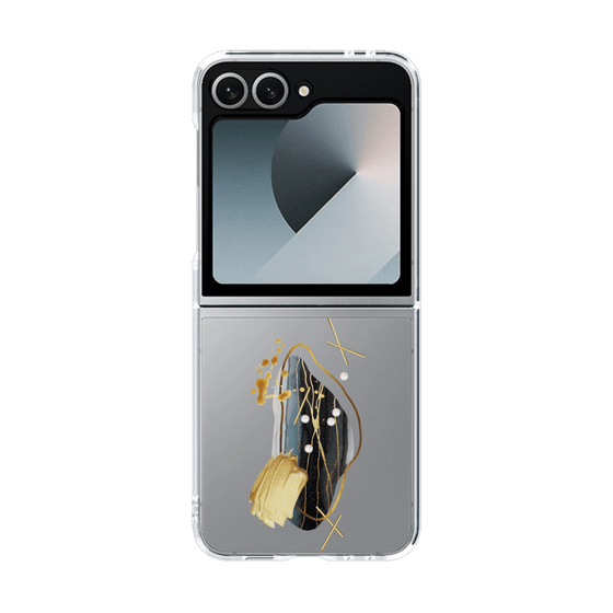 クリアケース［ Nuance Painting Black ］