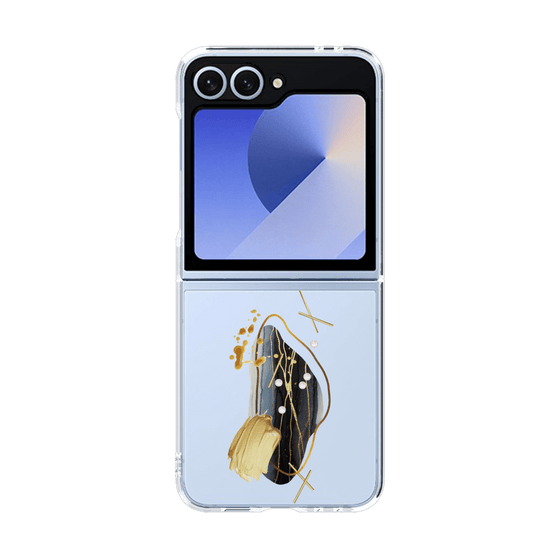 クリアケース［ Nuance Painting Black ］