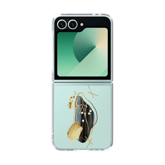 クリアケース［ Nuance Painting Black ］