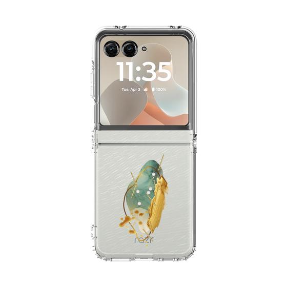 クリアケース［ Nuance Painting Green ］