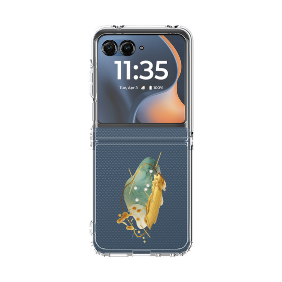 クリアケース［ Nuance Painting Green ］