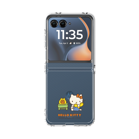 クリアケース［ ハローキティ - レトロ70's ］