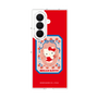 クリアケース［ ハローキティ - KT - 昭和レトロ - 四角 - 赤 ］