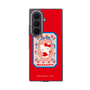 クリアケース［ ハローキティ - KT - 昭和レトロ - 四角 - 赤 ］