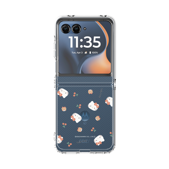 クリアケース［ ハローキティ - むきゅむきゅKT - クリア - 03 ］