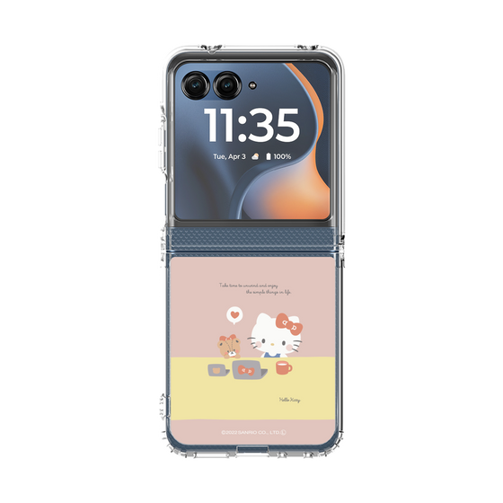 クリアケース［ ハローキティ - むきゅむきゅKT - ピンク - 04 ］