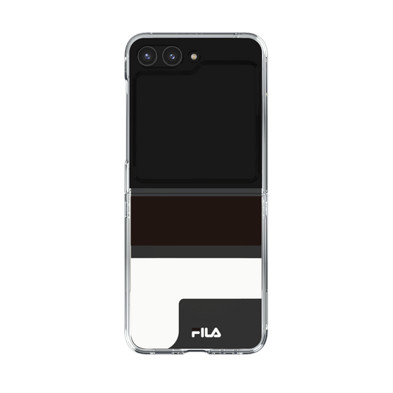 クリアケース［ FILA - LOGOIMAGE - Black ］