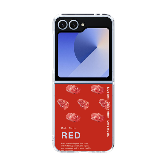 クリアケース［ RED-Meat ］