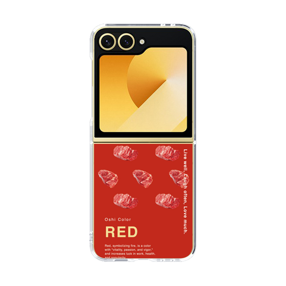 クリアケース［ RED-Meat ］