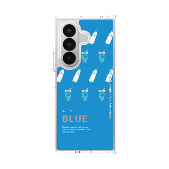 クリアケース［ BLUE-Ramune soda ］