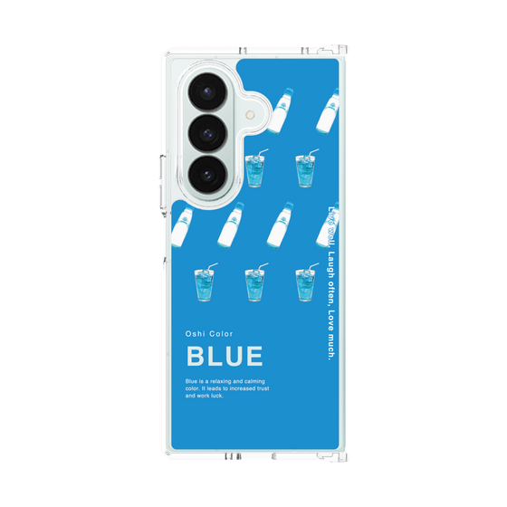 クリアケース［ BLUE-Ramune soda ］