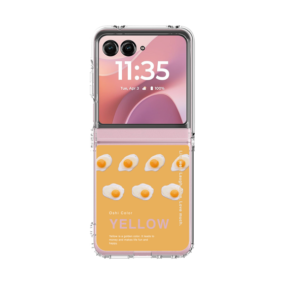 クリアケース［ YELLOW-Egg ］