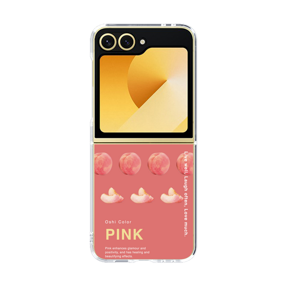 クリアケース［ PINK-Peach ］