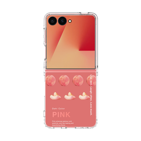 クリアケース［ PINK-Peach ］