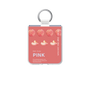 クリアケース［ PINK-Peach ］