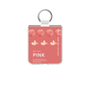 クリアケース［ PINK-Peach ］
