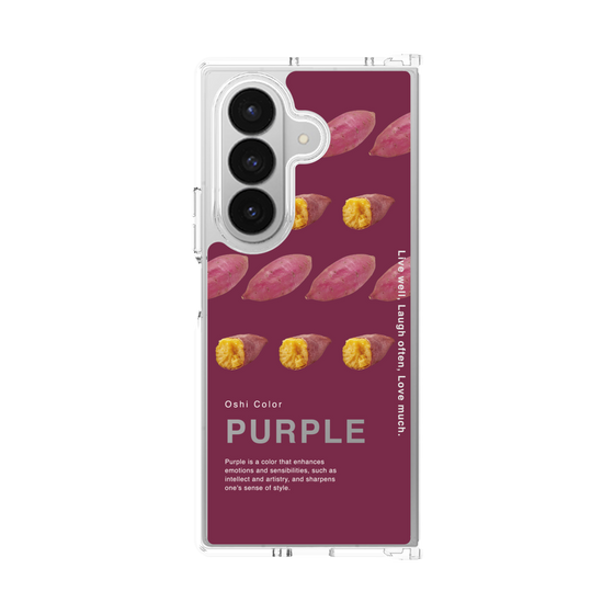 クリアケース［ PURPLE-Sweet potato ］