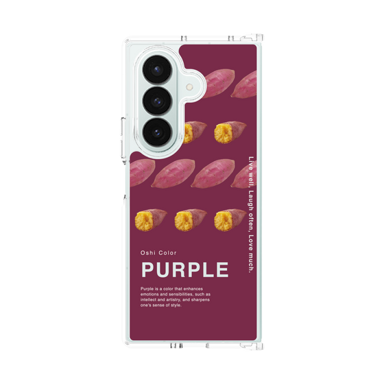 クリアケース［ PURPLE-Sweet potato ］