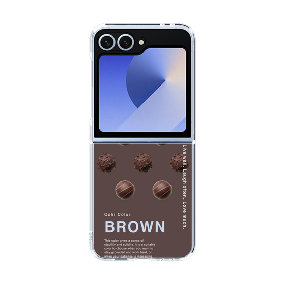 クリアケース［ BROWN-Chocolate ］