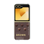 クリアケース［ BROWN-Chocolate ］