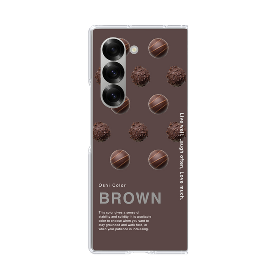 クリアケース［ BROWN-Chocolate ］