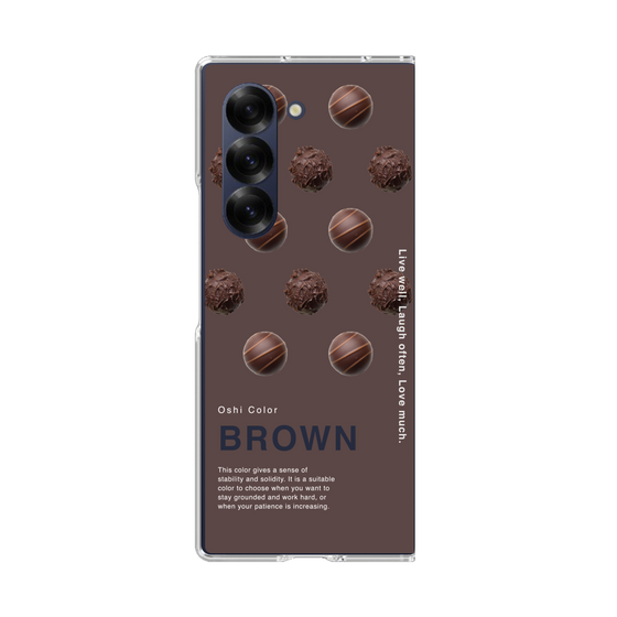 クリアケース［ BROWN-Chocolate ］