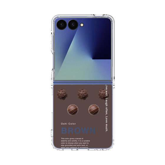 クリアケース［ BROWN-Chocolate ］