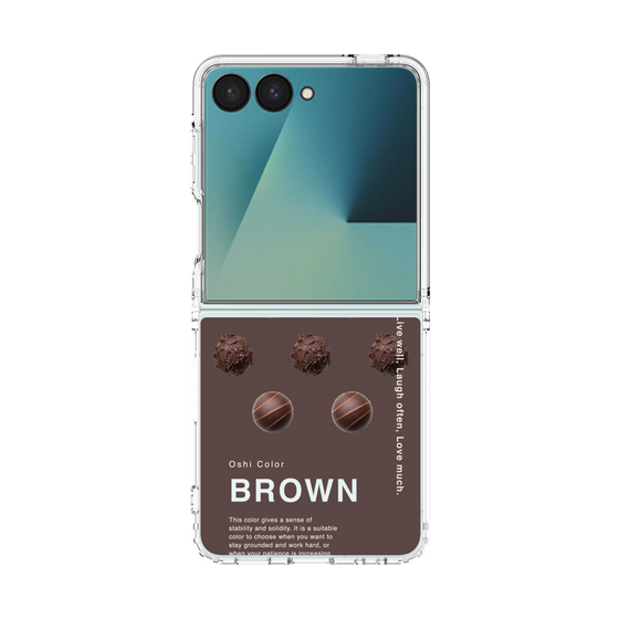 クリアケース［ BROWN-Chocolate ］