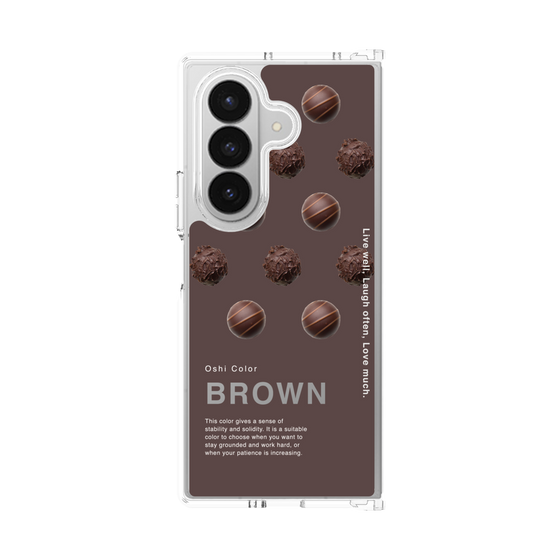 クリアケース［ BROWN-Chocolate ］