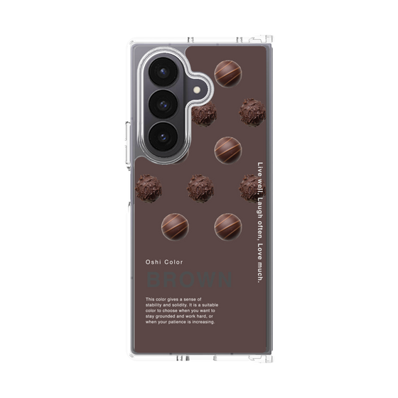 クリアケース［ BROWN-Chocolate ］