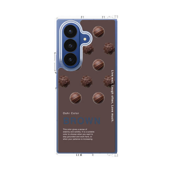 クリアケース［ BROWN-Chocolate ］
