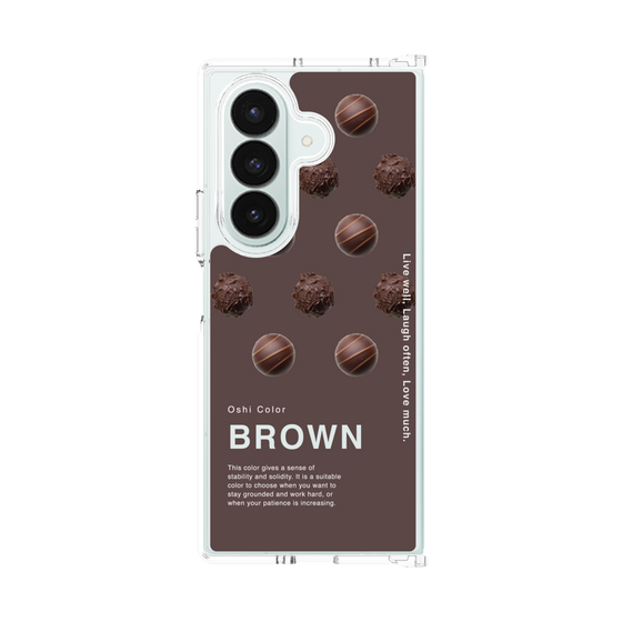 クリアケース［ BROWN-Chocolate ］