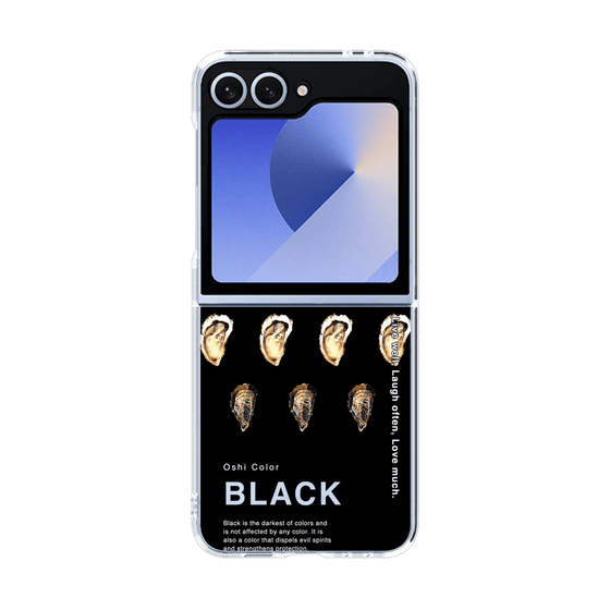 クリアケース［ BLACK-Oyster ］