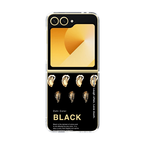 クリアケース［ BLACK-Oyster ］