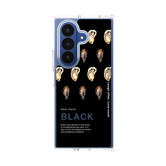クリアケース［ BLACK-Oyster ］