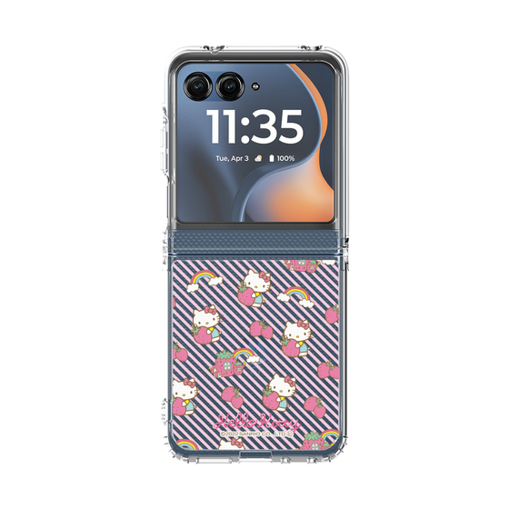 クリアケース［ ハローキティ - いちごのおうち - 01 ］