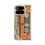 クリアケース［ RETORO CASSETTE TAPE - Skeleton Orange ］
