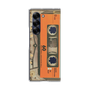 クリアケース［ RETORO CASSETTE TAPE - Skeleton Orange ］