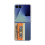 クリアケース［ RETORO CASSETTE TAPE - Skeleton Orange ］