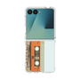 クリアケース［ RETORO CASSETTE TAPE - Skeleton Orange ］