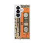 クリアケース［ RETORO CASSETTE TAPE - Skeleton Orange ］