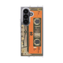 クリアケース［ RETORO CASSETTE TAPE - Skeleton Orange ］