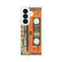 クリアケース［ RETORO CASSETTE TAPE - Skeleton Orange ］