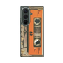 クリアケース［ RETORO CASSETTE TAPE - Skeleton Orange ］