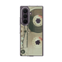 クリアケース［ RETORO CASSETTE TAPE - Skeleton Red ］