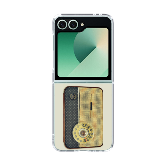 クリアケース［ RETORO RADIO - Blue ］