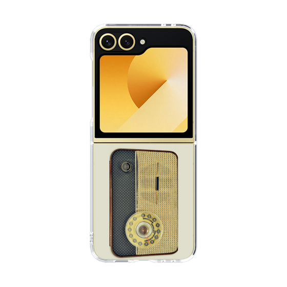 クリアケース［ RETORO RADIO - Blue ］