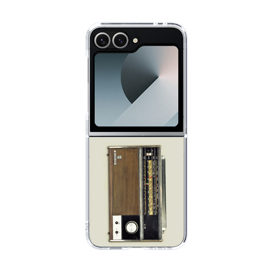 クリアケース［ RETORO RADIO - Black ］