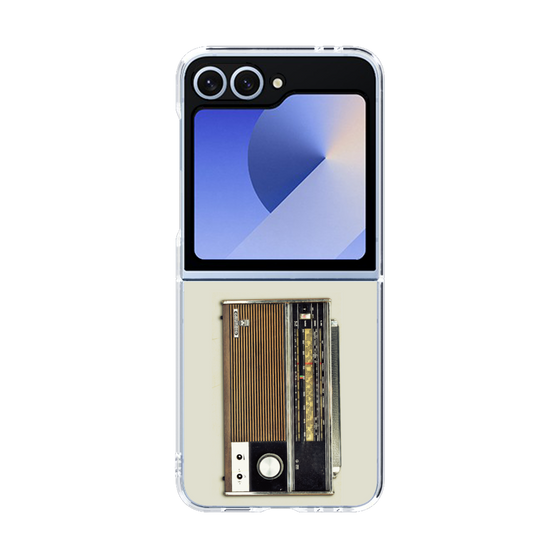 クリアケース［ RETORO RADIO - Black ］