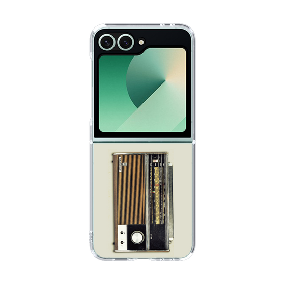 クリアケース［ RETORO RADIO - Black ］